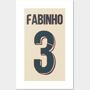 Fabinho Away Liverpool jersey 21/22 Posters and Art